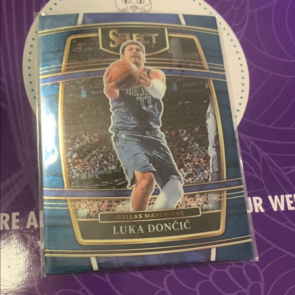 Panini Select Blue and Gold Art Card